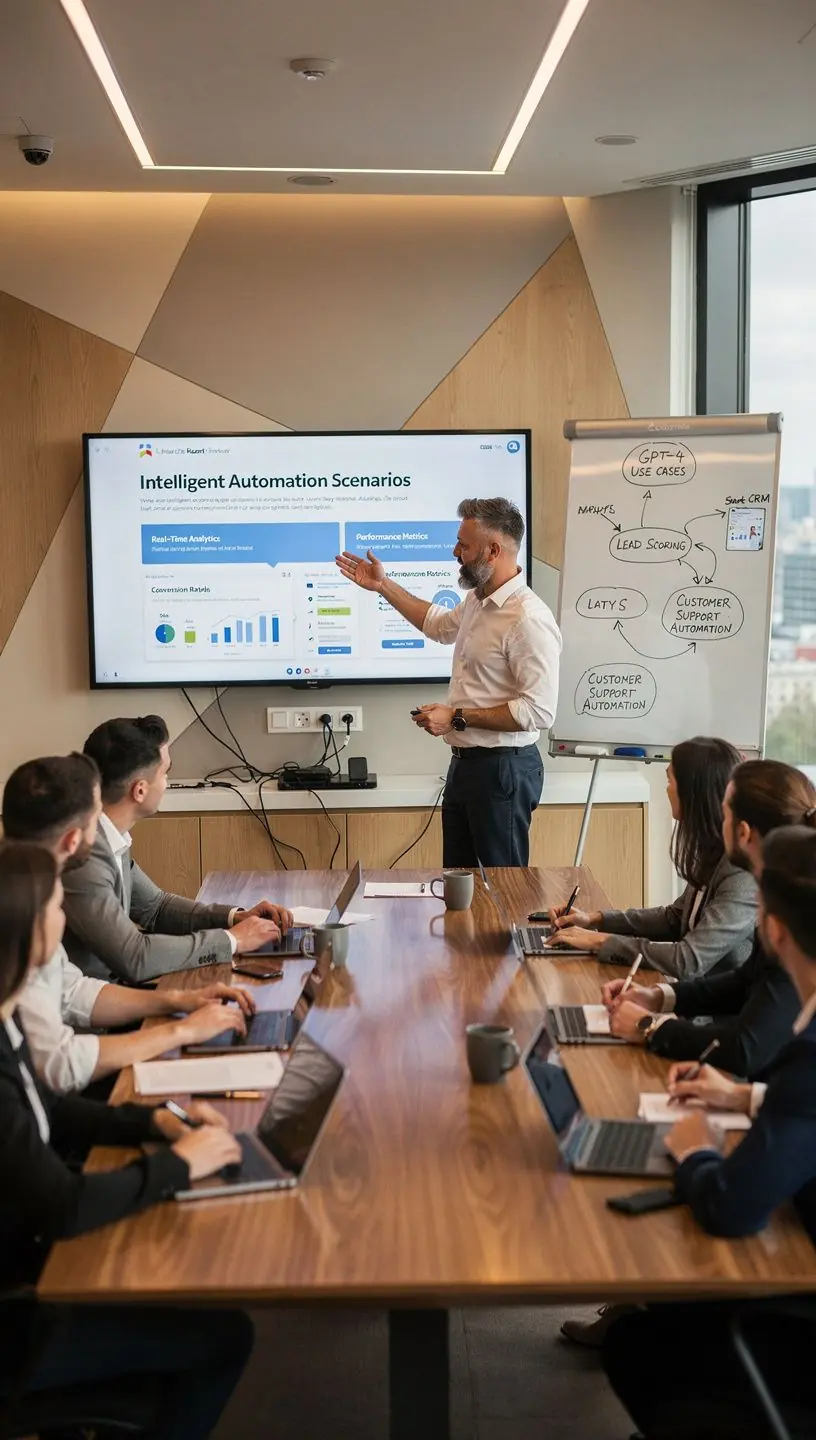 OpenAI n8n konfigurācijas piemērs uzņēmējdarbībā